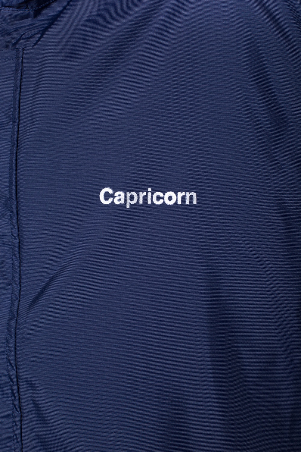 Navy blue Capricorn horoscope motif raincoat VETEMENTS - Vitkac Italy